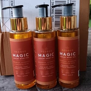 Besque MAGIC Orange Moisturizing Body Oil with Luxurious Design